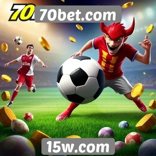 Variedade de jogos disponíveis no 70bet.com